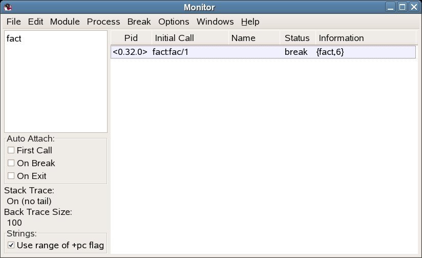 Monitor Window Monitor Window
